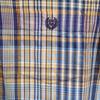 CHAPS check Short sleeve Button down shirt LL Blue Men's Used