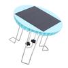 Solar Powered Water Agitator 0.5W Bird Bath Water Mixer Solar Panel Wiggler with Bracket for Garden