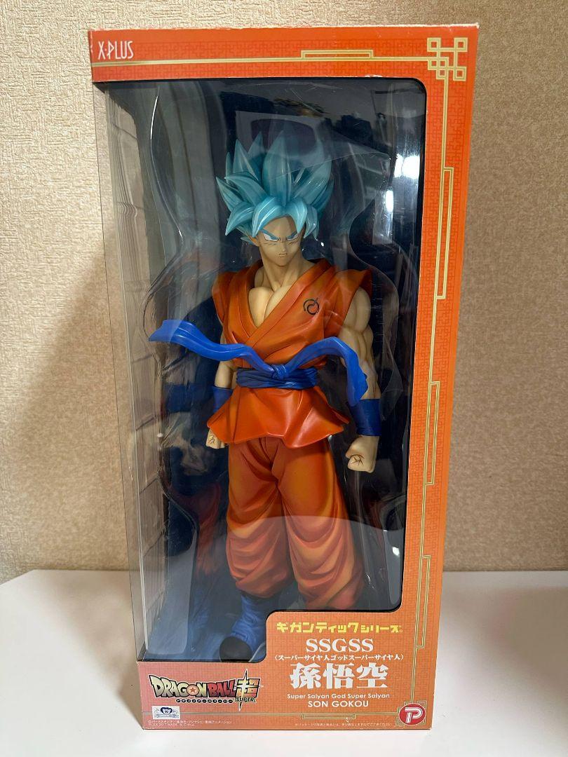 

[USED] Dragon Ball Gigantic Series SSGSS Son Goku Figure