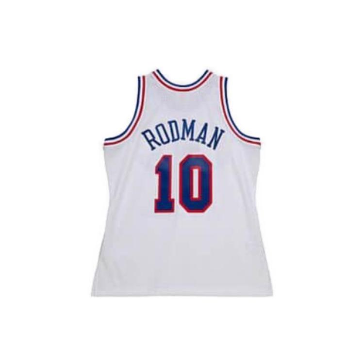 Mitchell & Ness Dennis Rodman All Star East 1992 93 Swingman Jersey SMJY3321-ASE92DRDWHIT