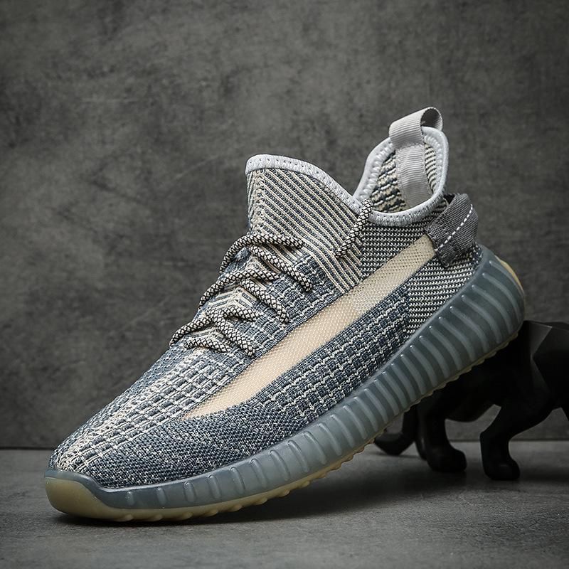 Summer jelly-soled shoes sports and leisure running shoes breathable mesh shoes