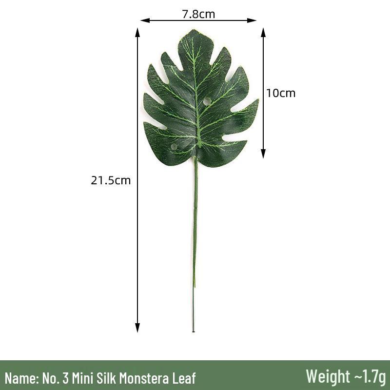 Mini Turtle Leaf Simulation Decor - Ideal for Kindergarten, Home, Wall, and Cake Decorations