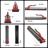 Manual Push-Type Double Rail Tile Cutter - 600, 800, 1200mm