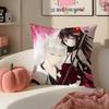 Romantic Anime FFox Servant SS Cushion Cover Pillowcase Short Plush Invisible zipper Room Sofa Cushion Cover
