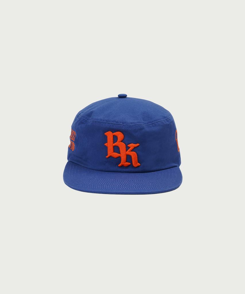 BIKE Bk Logo Pillbox Hat Blue