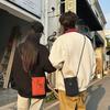 Summer mobile phone small bag men's and women's ultra-light solid color simple messenger bag sports cycling small satchel walking backpack
