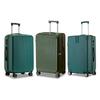 Military Green Retro Suitcase with Silent Wheels – Unisex 20-Inch Large Capacity Trolley