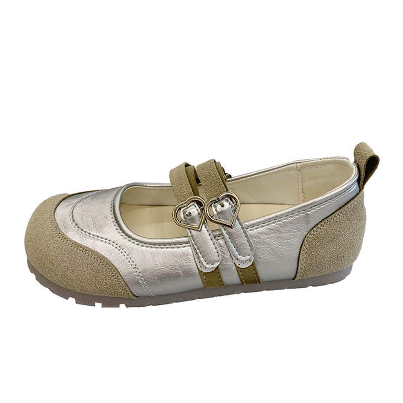 French ballet style shallow mouth flat bottom versatile single shoes women's 2025 autumn new comfortable soft sole retro Mary Jane shoes