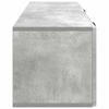Wall Mounted TV Cabinet Concrete Grey 98 x 31 x 30 cm