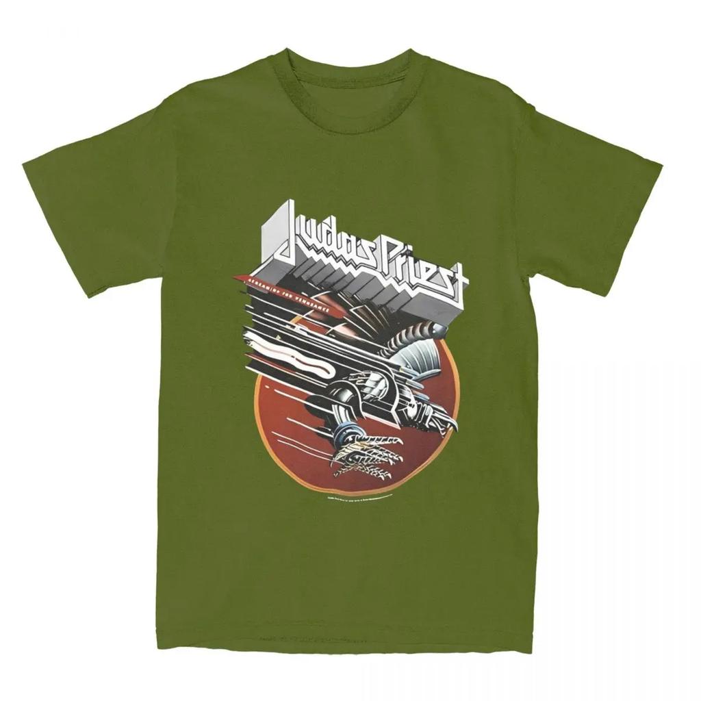 WoT Shirt Judas Priest T-Shirts Hip Hop Rock Band Summer Tees Streetwear Design Cotton Tops Gift Idea