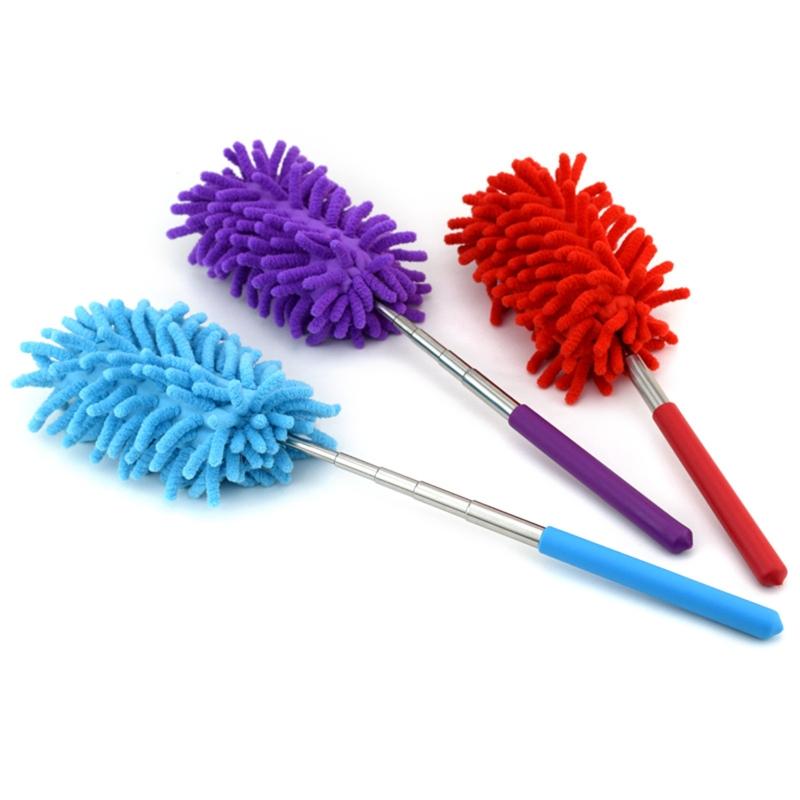 Telescopic Extendable Magic Microfibre Cleaning Feather Duster Extending Brush