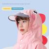 Children's Raincoat Cartoon Long Boys' and Girls' Waterproof Clothes for Walking and Cycling Baby Kids' Soft Poncho Rain Gear
