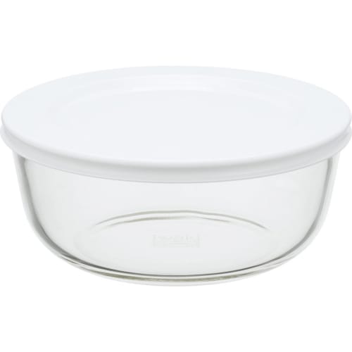 Iwaki Heat-Resistant Glass Storage Container, Medium, 800ml, Pack Bowl, KBC4150-W1
