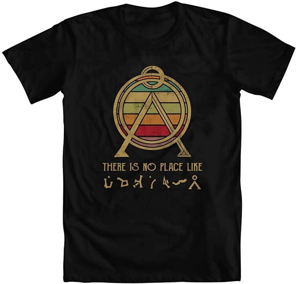 Вдохновлено Звездными вратами Нет места лучше дома Смешная унисекс футболка Унисекс футболка XXL
