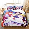 3D Anime Uma musume Pretty Derby Bedding Set Printed single Comforter Quilt Duvet Cover Pillow Case 3 Pieces Set Kids Adult Size