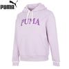 Women's Loose Fit Hooded Letter Print Sweatshirt