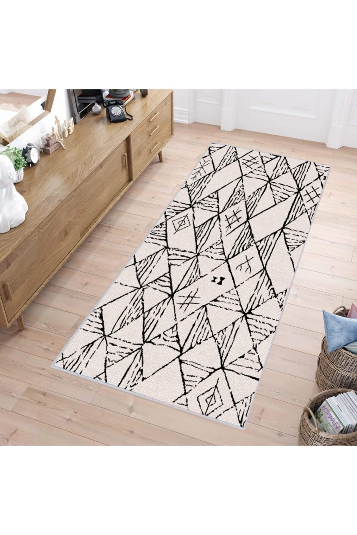

Моющийся ковер с принтом Rovigo Home RVG1113 50x80 бежевый