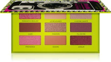 

палитра пудровых теней для век TU прозрачный