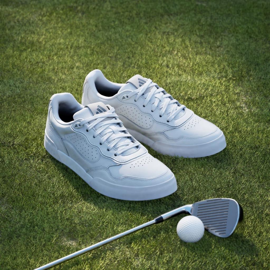 adidas Golf Retrocross 25 IH3396 Men's Performance Sports Shoes Cloud White / Grey Six / Gum