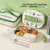 316 Stainless Steel Cartoon Lunch Box for Kids - Microwave-safe Bento for School, Dorm, or To-Go Meals