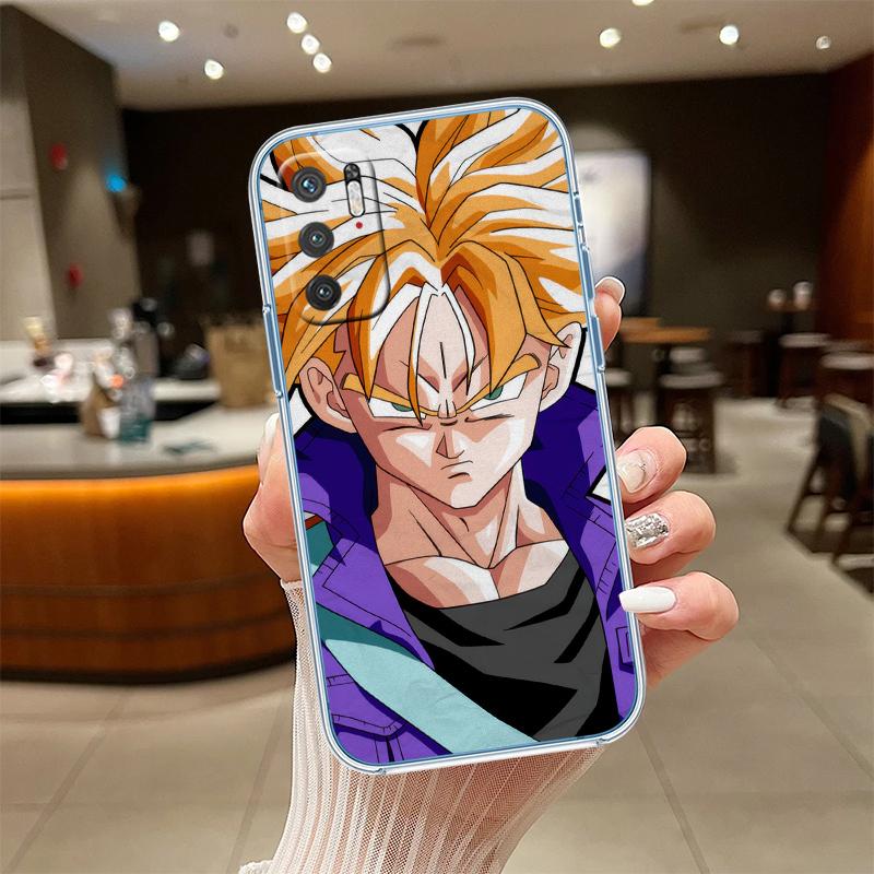

RE27 Dragon Ball Trunks Transparent Phone Case for Samsung Galaxy A04 A04S A14 A23 A34 A54 M23 M33 M52 M53 Galaxy A04s