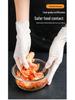 Food Grade Disposable Nitrile Latex Gloves - Waterproof, Thickened, and Special for Labor Protection