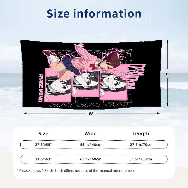 Dandadan Beach towels also serve as bath towels summer essential a musthave for the outdoors the beach and the pool