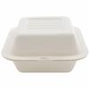 Nagao Disposable Paper Lunch Boxes, 16.5cm, 3289918, Set of 50