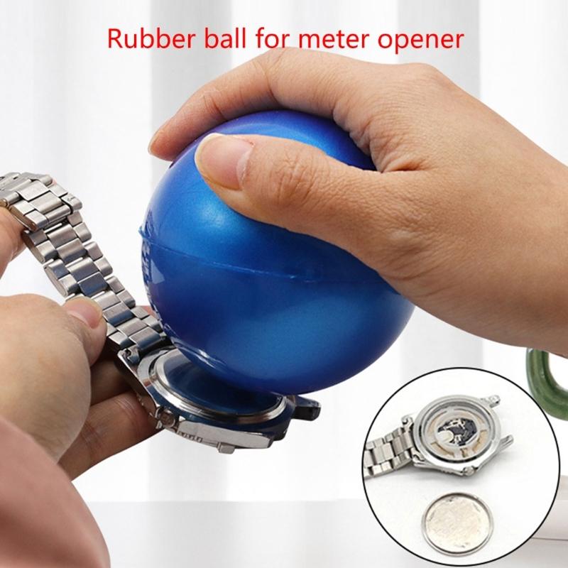 Practical Watchmaker Tool Watch Back Opener Ball Rubber Screwball Watch Tool Friction Ball Screw Removers for Watch Back