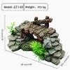 Nontoxic Aquarium Artificial Bridge Ornament Fish Tank Turtle Basking Platform