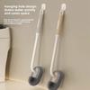 Toilet Cocked Head Wall Mounted Long Handle Household No Dead Ends Bathroom Squatting Pit Cleaning Brush