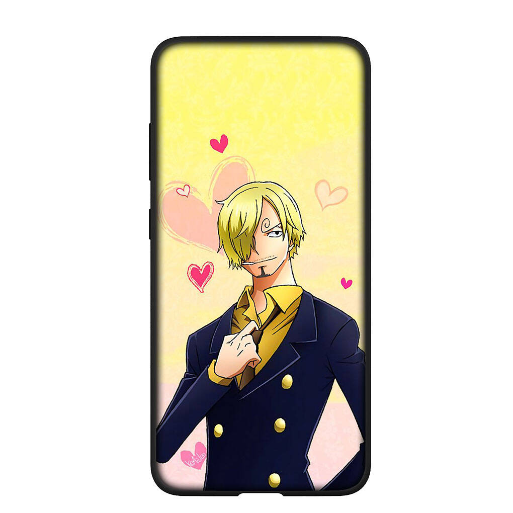 Phone Case for Samsung Galaxy S25 S23 S24 Ultra FE Plus A05 A06 A15 A16 A36 A37 A35 A54 A55 A56 A57 A25 A26 A53 A17 Funda Luffy One Pieces Sanji Cover