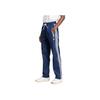 Adidas Originals Sporty & Rich Collaboration SS24 Comfortable Fashion Loose Retro Sports Long Pants Women Bottoms Blue JD3768