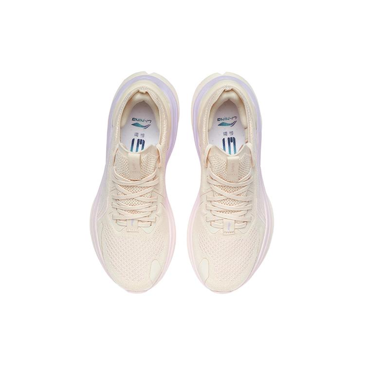 New LiNing WuShi 5S 1.0 Cushioning Anti Slip And Wear Resistant Low Top Running Shoes Women's Cherry Blossom Pink
