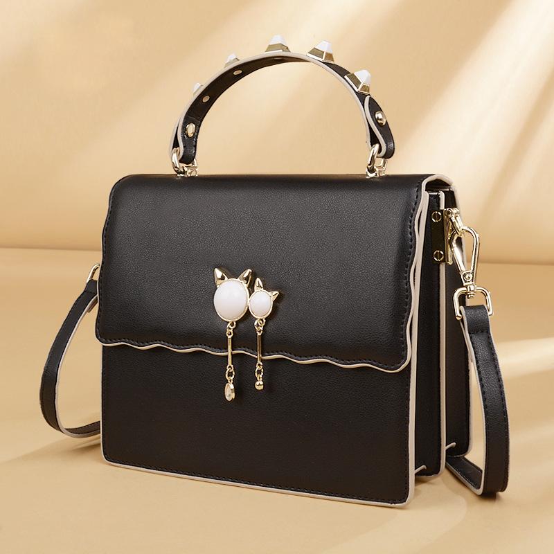 

Single-shoulder Crossbody Chain Small Square Bag - High-end Texture, Fashionable Bag One Size чёрный