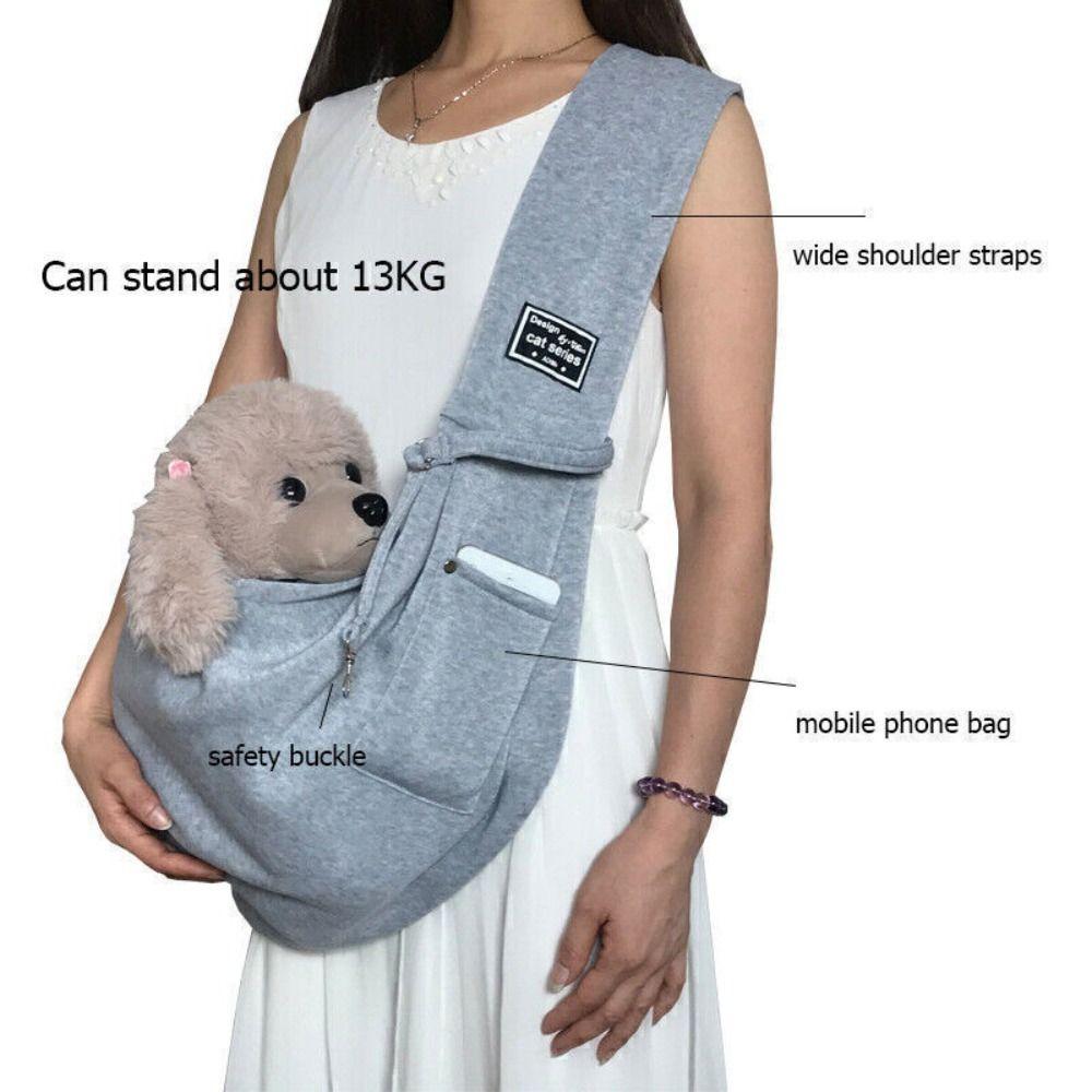 Adjustable Strap Pet Carrier Bag Breathable Pet Satchel Carrier  for Small Dogs Cats