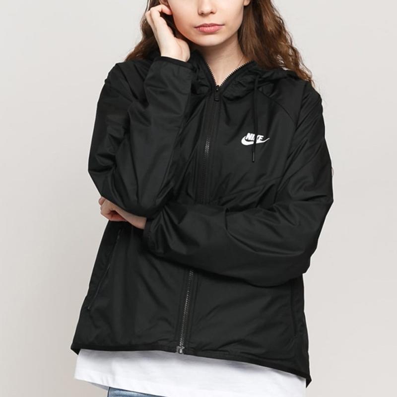 Nike Windrunner Sport Freizeit Kapuzenjacke Damenjacken Schwarz BV3939-010