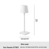 All-Aluminum USB Charging Touch Table Lamp - Modern Minimalist Night Light