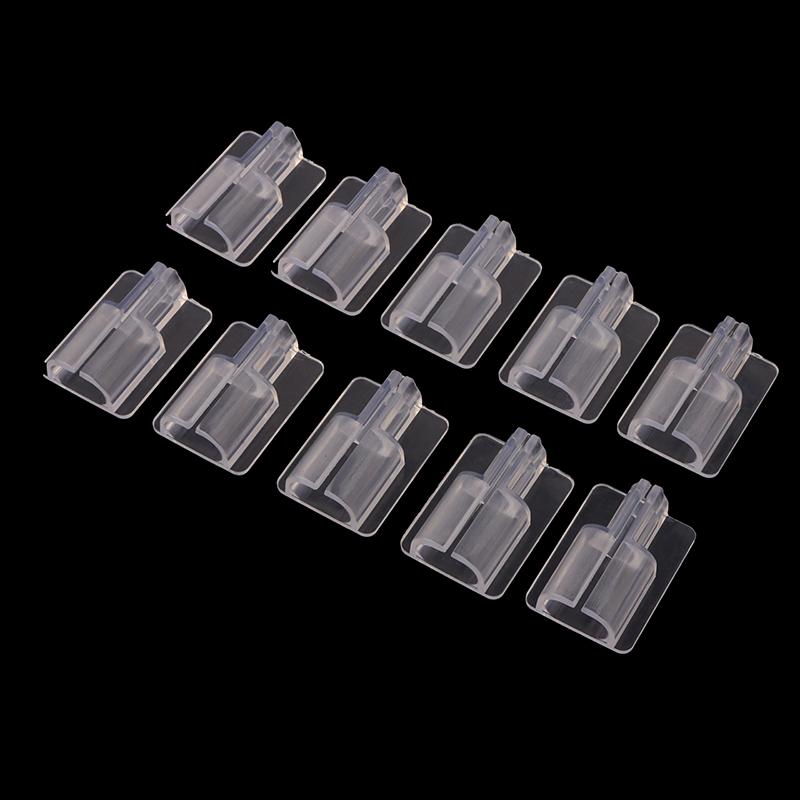 10 ks Měkký silikonový navíječ kabelů nabíječky Ochranný návlek na kabel pro datový kabel k telefonu Průhledný klip na pouzdro