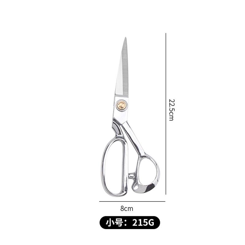Scissors For Tailor Cutting, Tailor Professional Large Small Gold-Plated Paper-Cutting Handmade Stainless Steel Household Scissors