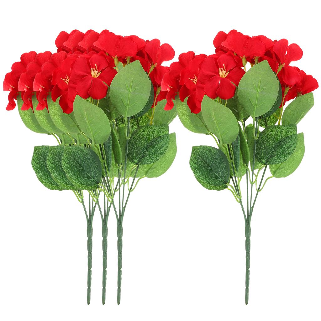 4pcs Silk Clothchinese Crabapple Bunches Arrangement Flower Bunches for Vase Artificial Crabapple Flowers