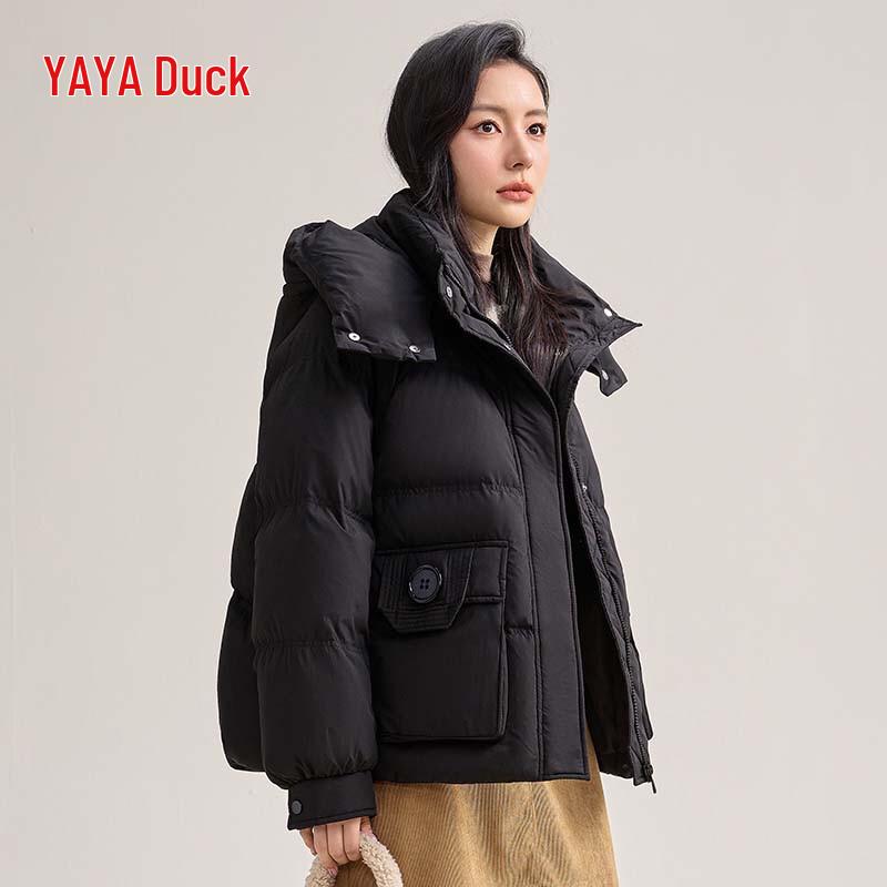 YAYA Women's Thickened Warm Down Jacket
