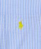 POLO RALPH LAUREN Custom Fit Seersucker Hemd - Blau