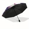 1pc Hello Kitty Galaxy Adventure Umbrella with Plastic Handle,Suitable for All Seasons Home Travel Outdoor UmbrellaSanlio577