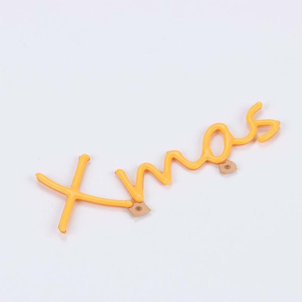 3V LED Edison Filament Irregular Shape DIY Lighting Flexible Filament Bulb Cartoon Decorative Art Filament Christmas Decoration