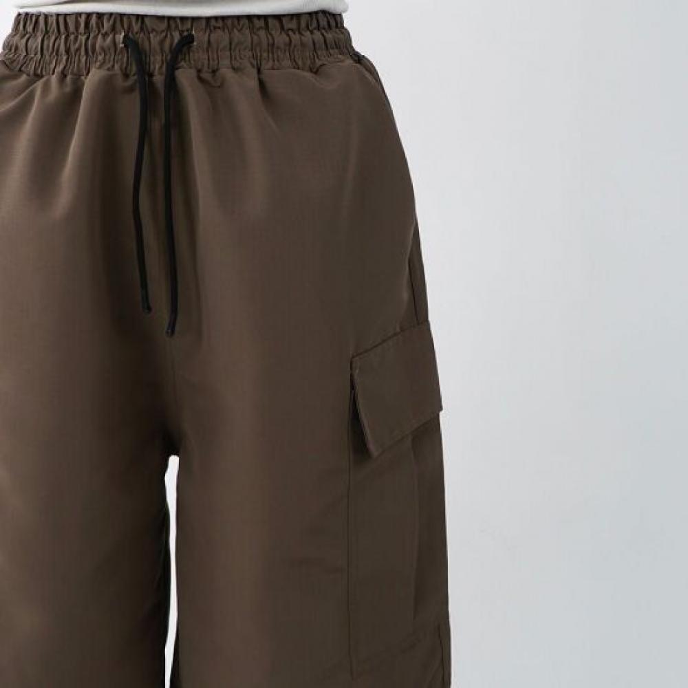 Onl Women Nylon Bermuda Pants 7 8 Pin Tuck Shorts