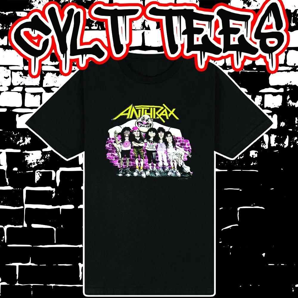 Men s and Women s T-shirts Anthrax style Tee ~ 100% Cotton L