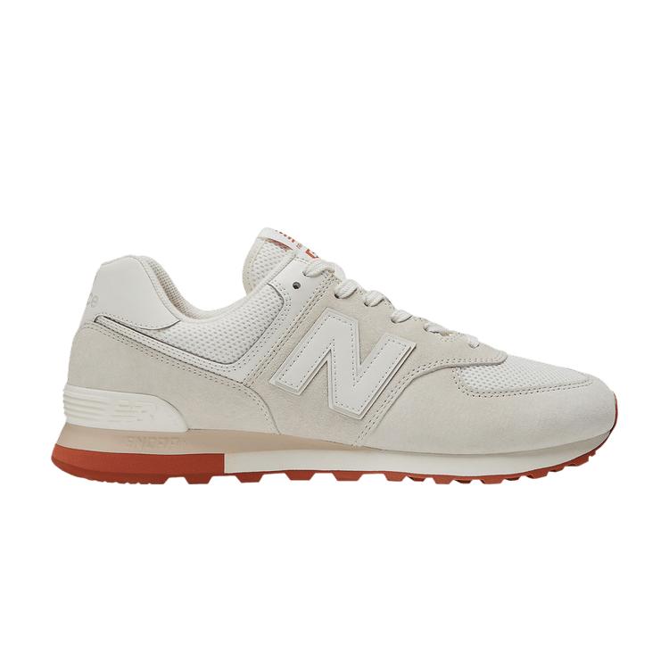 New Balance 574 Sea Salt Rust Unisex Sneakers White ML574BS2