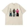 Unisexs Oversized Graphic Tshirts Summer Casual Tees