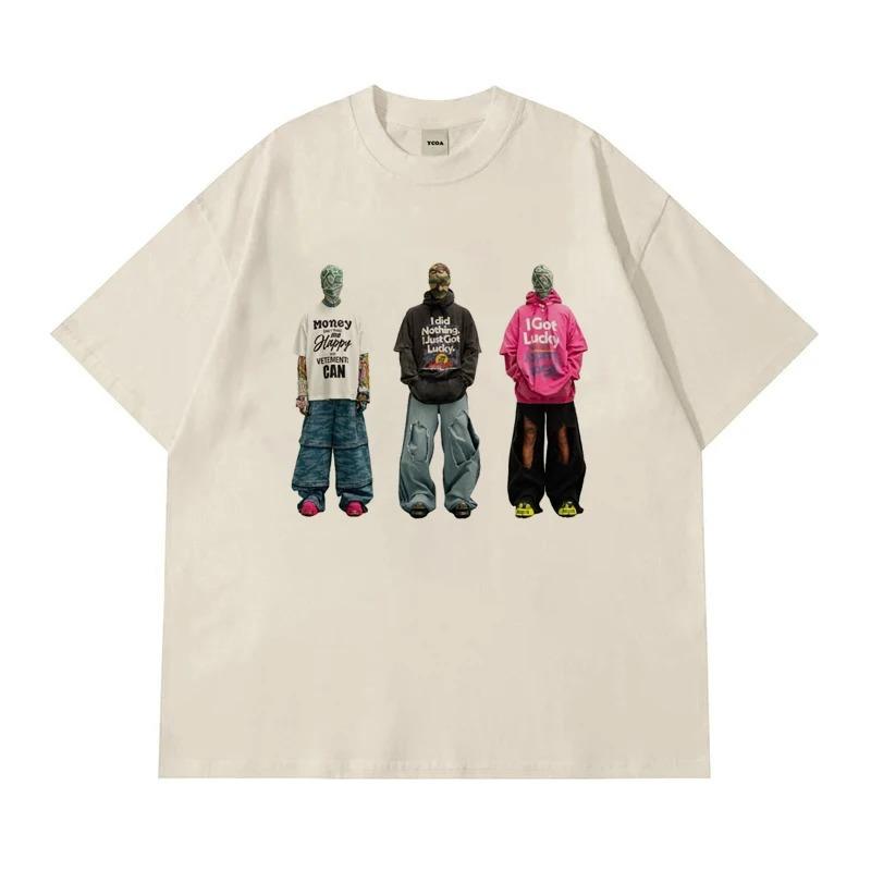 Unisexs Oversized Graphic Tshirts Summer Casual Tees